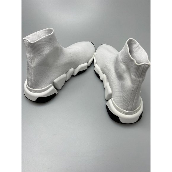 Balenciaga Speed 2.0 Sock Sneakers White Women’s EU 35/US 5 $995 - Picture 5 of 9